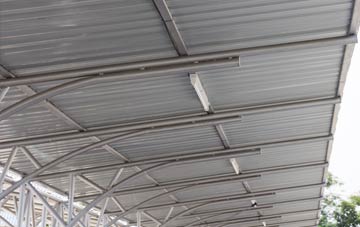 installing Lower Solva metal roofing